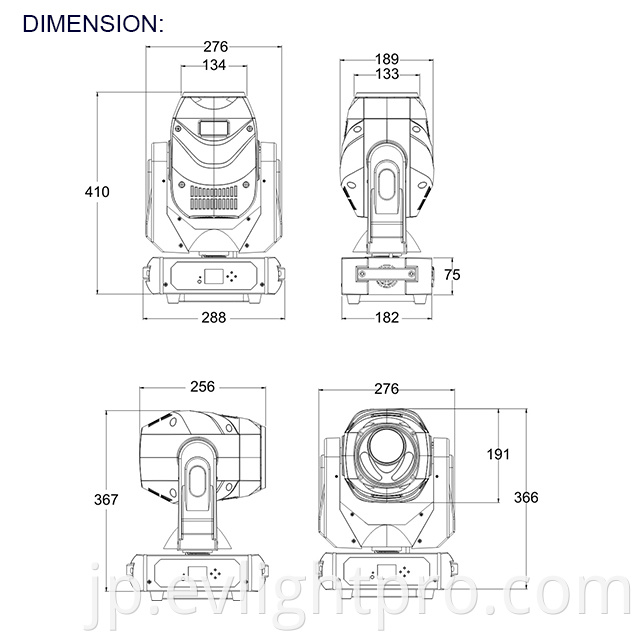 M230 Dimension